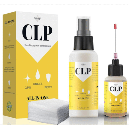 Gun Oil 2 oz & 1 oz Needle Oiler Gun Lubricant, Multi-Purpose Gun Cleaning Kit Protector, Clp Gun Cleaner and Lubricant, Gun Cleaning kit with Oil and Cleaner - by Qucship